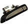 Help! By Dorman Exterior Door Handle - Plastic Black Single - 80670