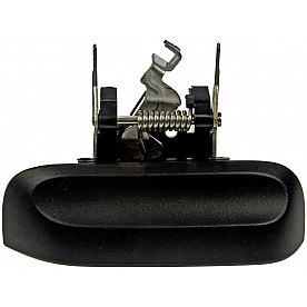 Help! By Dorman Exterior Door Handle - Plastic Black Single - 81567