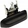 Help! By Dorman Exterior Door Handle - Plastic Black Single - 81567