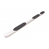 Lund International Nerf Bar - Truck Wheel to Wheel Stainless Steel Oval 5 Inch - 24489008