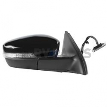 K-Source Exterior Mirror Electric OEM Black Single - 72533V
