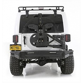 Smittybilt Bumper SRC GEN2 1-Piece Design Steel Black - BMPRPKG23
