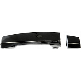 Help! By Dorman Exterior Door Handle - Plastic Silver Single - 81569