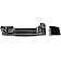 Help! By Dorman Exterior Door Handle - Plastic Silver Single - 81569