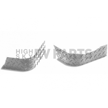 Warrior Products Body Corner Guard - Aluminum Silver Set Of 2 - 802