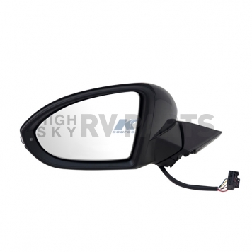 K-Source Exterior Mirror Electric OEM Black Single - 72538V