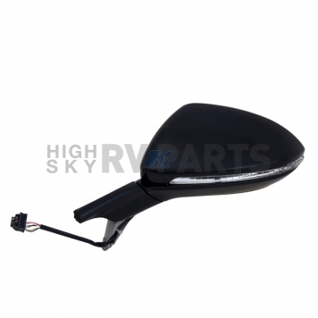 K-Source Exterior Mirror Electric OEM Black Single - 72538V-1