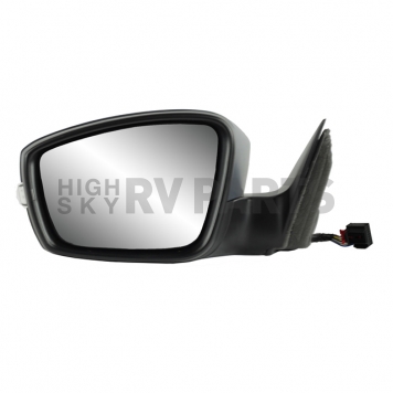 K-Source Exterior Mirror Electric OEM Black Single - 72550V