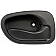 Help! By Dorman Interior Door Handle - Lever Plastic Dark Gray Single - 80883