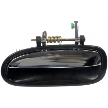 Help! By Dorman Exterior Door Handle - Plastic Silver Insert With Black Trim Single - 80675