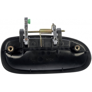 Help! By Dorman Exterior Door Handle - Plastic Silver Insert With Black Trim Single - 80675-1