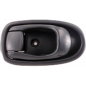 Help! By Dorman Interior Door Handle - Paddle Plastic Dark Gray Single - 80884
