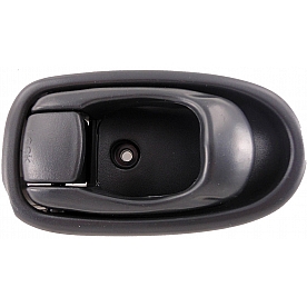 Help! By Dorman Interior Door Handle - Paddle Plastic Dark Gray Single - 80884