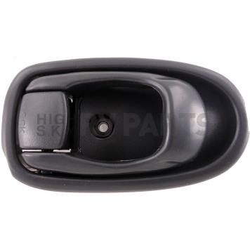 Help! By Dorman Interior Door Handle - Paddle Plastic Dark Gray Single - 80884