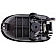 Help! By Dorman Interior Door Handle - Paddle Plastic Dark Gray Single - 80884