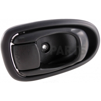 Help! By Dorman Interior Door Handle - Paddle Plastic Dark Gray Single - 80884-2
