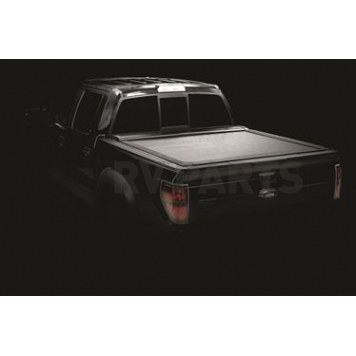 Pace Edwards Tonneau Cover Hard Manual Retractable Black Matte Powder Coated Aluminum - SMC96A18