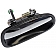 Help! By Dorman Exterior Door Handle - Plastic Silver Insert With Black Trim Single - 80676