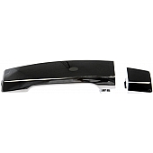 Help! By Dorman Exterior Door Handle - Plastic Silver Single - 81572
