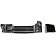 Help! By Dorman Exterior Door Handle - Plastic Silver Single - 81572