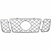 Coast To Coast Grille Insert - Chrome Plated ABS Plastic - GI52