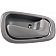 Help! By Dorman Interior Door Handle - Lever Plastic Charcoal Single - 80887