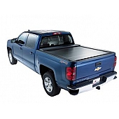 Pace Edwards Tonneau Cover Hard Manual Retractable Black Matte Powder Coated Aluminum - SM2134