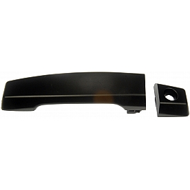 Help! By Dorman Exterior Door Handle - Plastic Black Single - 81573