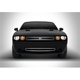 DJ Grilles Grille Insert - Black Matte Stainless Steel - DJ220110