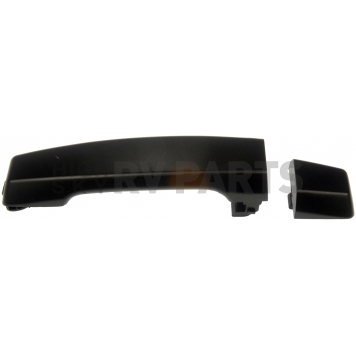 Help! By Dorman Exterior Door Handle - Plastic Black Single - 81574