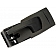 Help! By Dorman Interior Door Handle - Lever Plastic Black Single - 80894