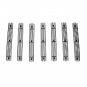 Paramount Automotive Grille Insert - Black Gloss Aluminum 4 Millimeter Vertical Style - 300109B