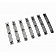 Paramount Automotive Grille Insert - Black Gloss Aluminum 4 Millimeter Vertical Style - 300109B