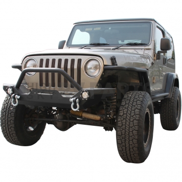 Paramount Automotive Grille Insert - Black Gloss Aluminum 4 Millimeter Vertical Style - 300109B-5