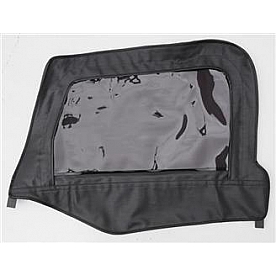 Smittybilt Door - Soft Upper Half Black Denim Single - 89515