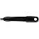 Help! By Dorman Exterior Door Handle - Plastic Black Single - 80695
