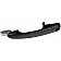 Help! By Dorman Exterior Door Handle - Plastic Black Single - 80695