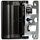 Help! By Dorman Interior Door Handle - Paddle Plastic Black Single - 80895