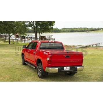 Leer Tonneau Cover Hard Tilt-Up Black Fiberglass - 64TCDC202