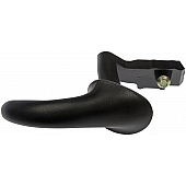 Help! By Dorman Interior Door Handle - Lever Plastic Black Single - 80906