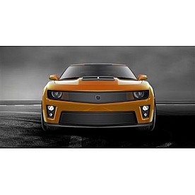 DJ Grilles Grille Insert - Black Matte Stainless Steel - DJ110210