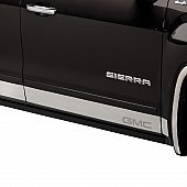 Putco Rocker Panel Molding - Polished Stainless Steel Silver Set of 10 - 9751238GM