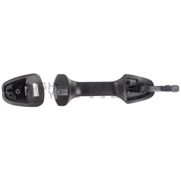 Help! By Dorman Exterior Door Handle - Plastic Black Single - 81587-1