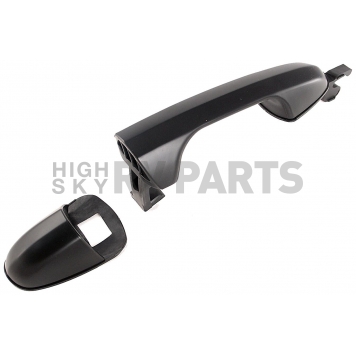 Help! By Dorman Exterior Door Handle - Plastic Black Single - 81587-2