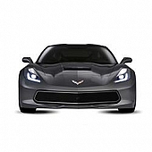 DJ Grilles Grille Insert - Black Matte Stainless Steel - DJ120310