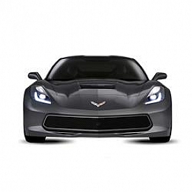 DJ Grilles Grille Insert - Black Matte Stainless Steel - DJ120310