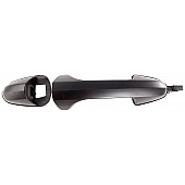Help! By Dorman Exterior Door Handle - Plastic Black Single - 81588