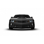 DJ Grilles Grille Insert - Black Matte Stainless Steel - DJ140110