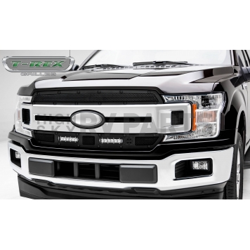T-Rex Truck Products Grille Insert - Mesh Rectangular Black Powder Coated Steel - 6315691BR-2