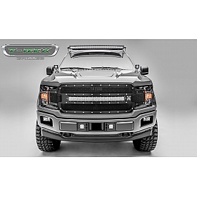 T-Rex Truck Products Grille Insert - Mesh Rectangular Black Powder Coated Steel - 6315711